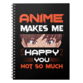 Anime maakt me blij dat je niet zo veel notitieboek (Voorkant)