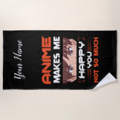 Anime maakt me blij dat je niet zo veel strandlaken (Voorkant)