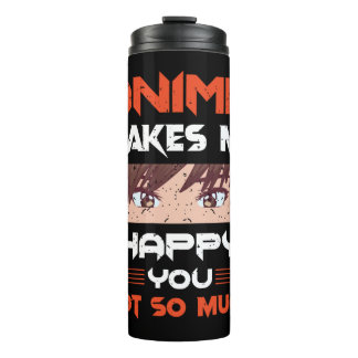 Anime maakt me blij dat je niet zo veel thermosbeker