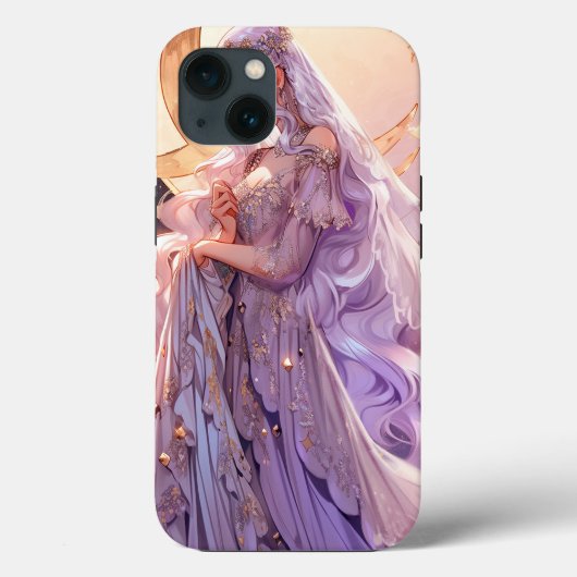 Anime Maan Prinses Fantasy Kunst Case-Mate iPhone Case (Achterkant)