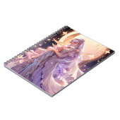 Anime Maan Prinses Fantasy Kunst Notitieboek (Linkerzijde)