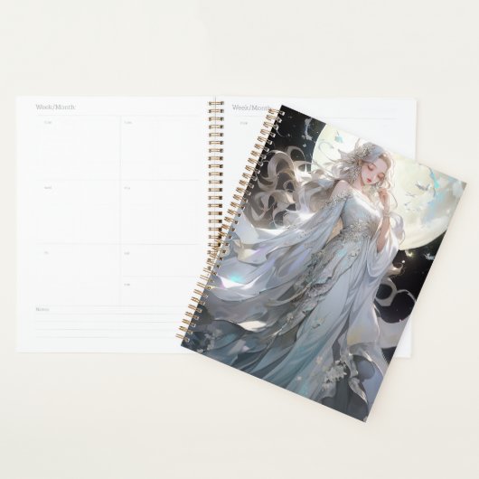 Anime Maan Prinses Fantasy Kunst Planner (Display)
