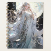 Anime Maan Prinses Fantasy Kunst Planner (Voorkant)