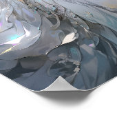 Anime Maan Prinses Fantasy Kunst Poster (Hoek)