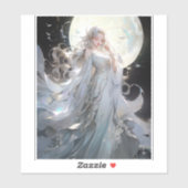 Anime Maan Prinses Fantasy Kunst Sticker (Vel)