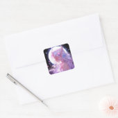 Anime Maan Prinses Fantasy Kunst Vierkante Sticker (Envelop)