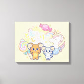 Anime Magical Candyland beroemd gemaakt door Jerry Canvas Afdruk (Voorkant)