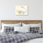 Anime Magical Candyland beroemd gemaakt door Jerry Canvas Afdruk (Insitu (Slaapkamer))