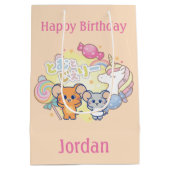 Anime Magical Candyland beroemd gemaakt door Jerry Medium Cadeauzakje (Achterkant)