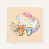 Anime Magical Candyland beroemd gemaakt door Jerry Notitieboek (Voorkant)