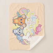 Anime Magical Candyland beroemd gemaakt door Jerry Sherpa Deken (Voorkant)