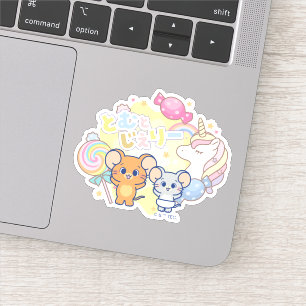 Anime Magical Candyland beroemd gemaakt door Jerry Sticker