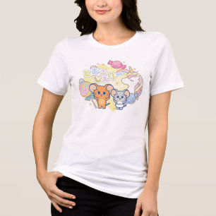 Anime Magical Candyland beroemd gemaakt door Jerry Tri-Blend Shirt