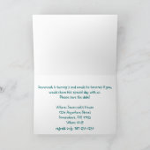 Anime Magical Days Fairy Birthday Party Bedankkaart (Binnen)