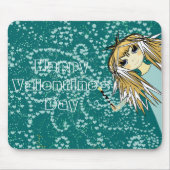 Anime Magical Valentijn MousePad Muismat (Voorkant)