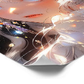 Anime Magisch Meisje Fantasy Kunst Poster (Hoek)