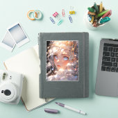 Anime Magisch Meisje Fantasy Kunst Sticker (iPad Cover)
