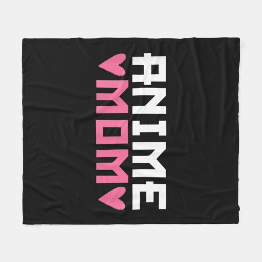 Anime mama Anime Fleece Deken (Voorkant (Horizontaal))