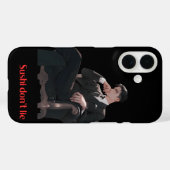 Anime man in pak met koele uitstraling telefoonhoe Case-Mate iPhone case (Achterkant (horizontaal))
