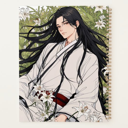 Anime Man Planner (Achterkant)