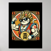 Anime  Maneki Neko Lucky Cat, Succes Geld Poster (Voorkant)