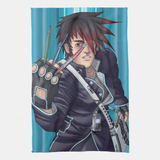 Anime Manga Artist Theedoek (Verticaal)