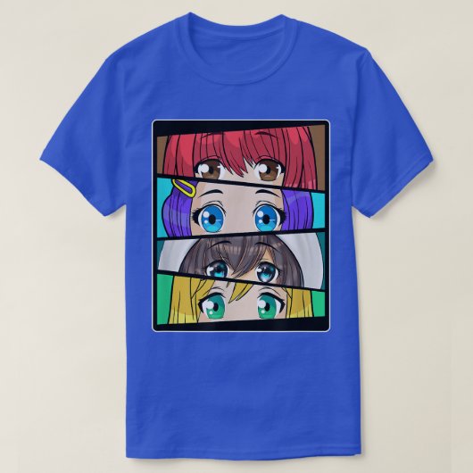 Anime Manga Comic Nerd Japan Cosplay Kawaii T-Shir T-shirt (Design voorkant)