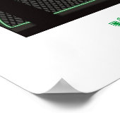 Anime Manga Computer PC Gamer Boy Poster (Hoek)