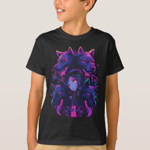 Anime Manga Cyberpunk Esthetische Techwear Harajuk T-shirt