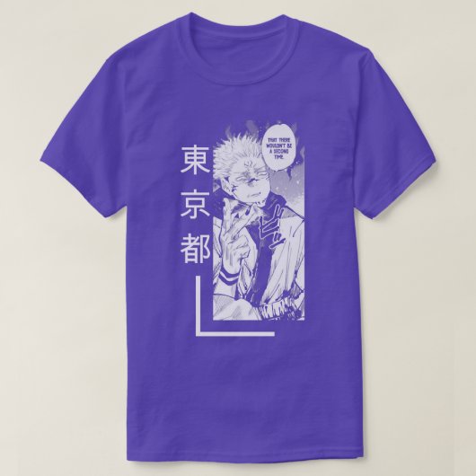 Anime manga demon Otaku T-shirt (Design voorkant)