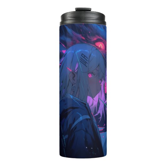 Anime Manga Dragon Sci-Fi Geïnspireerd Tumbler Thermosbeker (Voorkant)