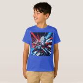 Anime/Manga-geïnspireerde Hero T-shirt (Voorkant volledig)