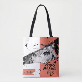 Anime Manga Girl Eyes Canvas tas