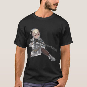 Anime Manga Girl Pistool T-shirt