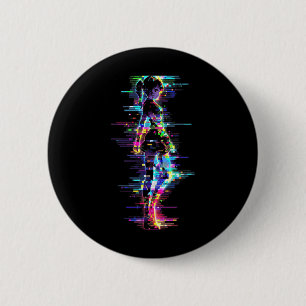 Anime Manga Graphic Kleurrijke kunstwerken Anime Ronde Button 5,7 Cm