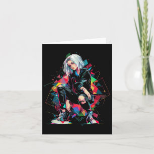 Anime Manga Graphic Polygon Art Anime Kaart