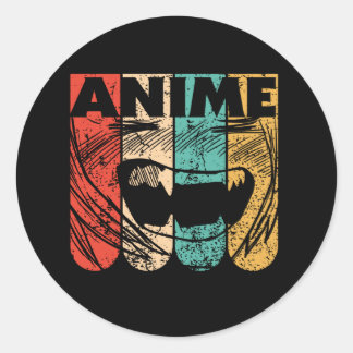 Anime Manga Kawaii Japans Anime Manga Ronde Sticker