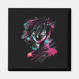 Anime Manga Motief Abstracte illustratie Anime Magneet