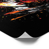 Anime Manga Motief Abstracte kunst Anime Poster (Hoek)