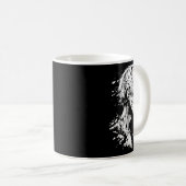 Anime Manga Motief Tekenen Kunstwerk Anime Koffiemok (Voorkant rechts)