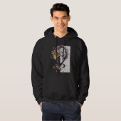 Anime Manga Motif Headphone Artwork Anime Hoodie (Voorkant volledig)