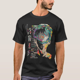 Anime Manga Motif Mandala Kunstwerk Anime 1 T-shirt