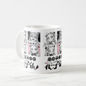 Anime Manga Panel Grid Ceramic Mug Koffiemok (Voorkant links)