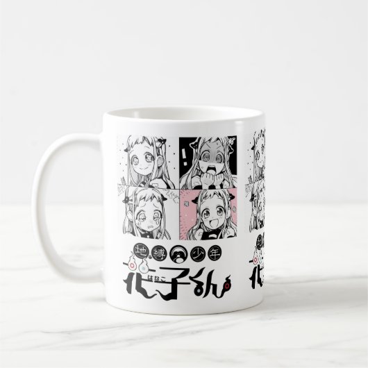Anime Manga Panel Grid Ceramic Mug Koffiemok (Links)