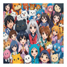 Anime manga pop kunst liefhebbers pop liefhebbers 