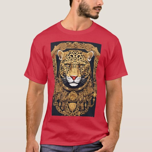 Anime manga Robot Jaguar tattoo design t-shirt (Voorkant)