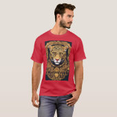 Anime manga Robot Jaguar tattoo design t-shirt (Voorkant volledig)