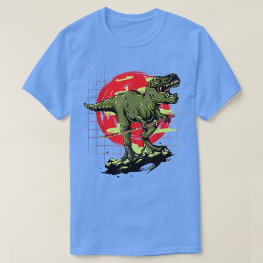Anime Manga Samurai Dino (2) T-shirt (Design voorkant)