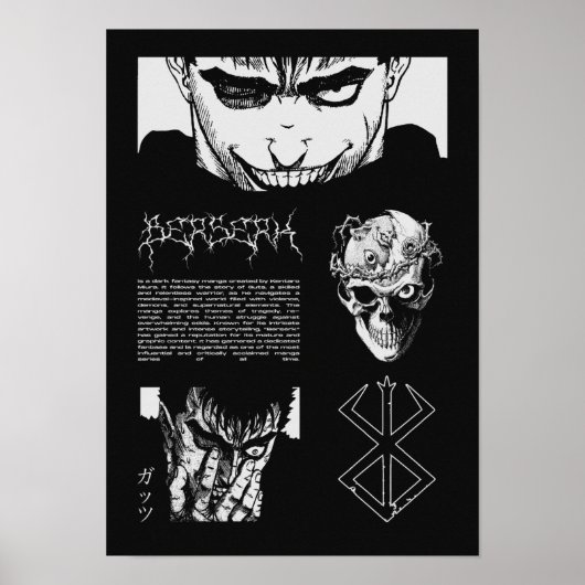 anime, manga, schattig, kawaii, esthetisch, japan, poster (Voorkant)