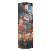 Anime Manga Schattigee markt Scene Geïnspireerd Tu Thermosbeker (Achterkant)